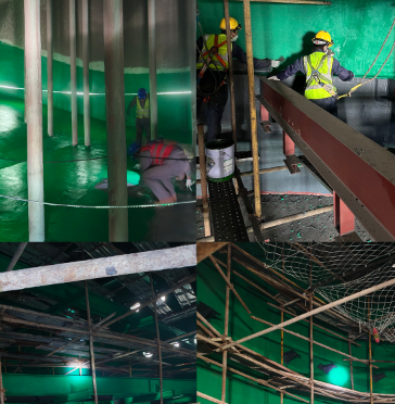 一号机组脱硫玻璃鳞片防腐修复项目奖励